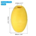 thumbnail image 2 of Unique Bargains 5.51' x 3.54' Rope Float Buoy, 570g Deep Water Floats Rope Float Buoy, Yellow 2Pack, 2 of 5