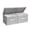 Gray, variant on StorageWorks Fabric Storage Bins with Lids & Handles, Decorative Storage Boxes for Closet & Shelf, Large Storage Bins, 2-Pack, Gray, 14.7" x 9.8" x 10.2"