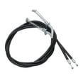 thumbnail image 1 of Cable De Freno ATV, Estructura Robusta De Acero Resistente Al Desgaste Línea De Freno Delantero Flexible A Prueba De Herrumbre Para GY6 125 150 200 250, 1 of 7