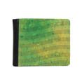 thumbnail image 1 of Multiple Music 5-le Staff Green Wallet Purse Flip Bifold Faux Leather Multi-Function, 1 of 4