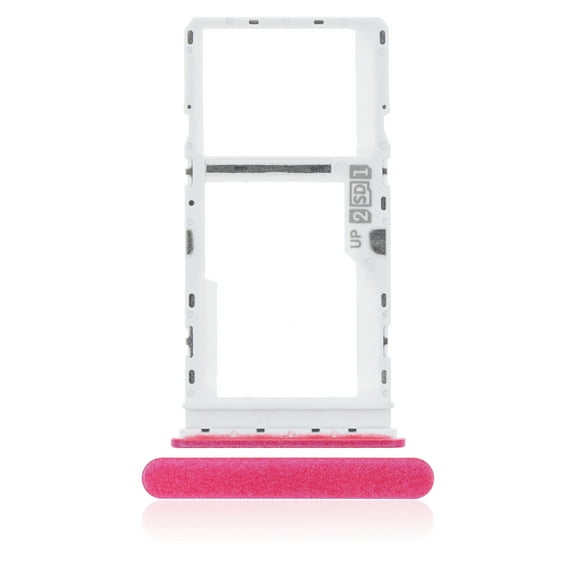 Replacement Dual Sim Card Tray Compatible For Motorola Moto G20 (XT2128 / 2021) (Flamingo Pink)
