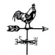 thumbnail image 5 of Veleta de gallo, adorno de gallo, 32cm de ancho, veleta de animales, indicador de dirección del viento para patio, cerca, granja, 5 of 9