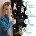 thumbnail image 3 of Blackout Kids Curtains,Dog Breeds Childrens Insulated Curtains Set Of 2,Bedroom Essentials,Toddler Room Decor 42x54in(106x137cm), 3 of 4
