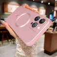 thumbnail image 4 of Compatible wtih iPhone 15 Pro Case Magnetic [Compatible with Magsafe] [Camera Lens Protector] Slim Shockproof [Military-Grade Drop Protection] Phone Case for 15 Pro 6.1 Inch 2023, Pink, 4 of 6