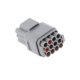 thumbnail image 3 of 12 Pines con Terminales Unidireccional Enchufe Conector Impermeable para Coche Sunnimix Conector de 12 pines, 3 of 6