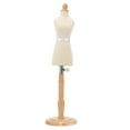 thumbnail image 4 of Forme de Robe pour Femmes, Épingle Insérable Robuste en Bois de Hêtre, Facile à Assembler avec Base Ronde pour Vêtements, 4 of 8