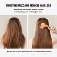 thumbnail image 5 of Modern Aesthetic Detangling Hair Brush, Retro Tie Dye Paddle Comb for Girls Boys Women, Soft Cushion Brush for All Hair Types, Scalp Massage, Great for Travel or Gifting, 5 of 8