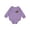 Lavender, variant on Honey Bee Baby Fleece Bodysuit