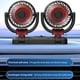 thumbnail image 5 of Ventilador de coche de doble cabezal con placa de número de teléfono, práctico ventilador interior de coche, plegable en tres posiciones, con ángulo de soplado alto., 5 of 8