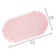 thumbnail image 6 of Sussexhome Oval Foot Massage Removable Bathtub Mat with Suction Cups and Drain Holes, Washable Bath Mat, Non Slip Bathtub Mat, BPA and Latex Free, Shower Equipment, 6 of 6