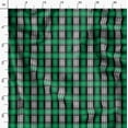 thumbnail image 3 of Soimoi Green polyester Crepe Fabric Plaid Check Print Sewing Fabric Yard 42 Inch Wide, 3 of 5