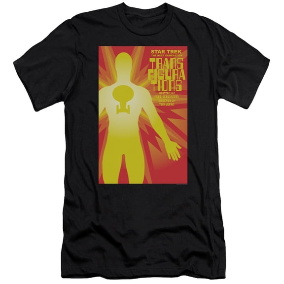 Star Trek - Tng Season 3 Episode 25 - Premium Slim Fit Short Sleeve Shirt - Large