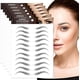 thumbnail image 2 of Pegatinas de tatuajes de cejas impermeables TANGJMXG 4d 6 hojas, 2 of 5