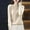 #205-Beige, variant on Womens Sweaters Long Sleeve Fashionable Round-Neck Solid Color Knitted Sweater Gifts for Women
