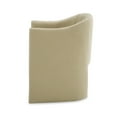thumbnail image 3 of Modrest Danube Modern Beige Fabric Dining Chair, 3 of 5