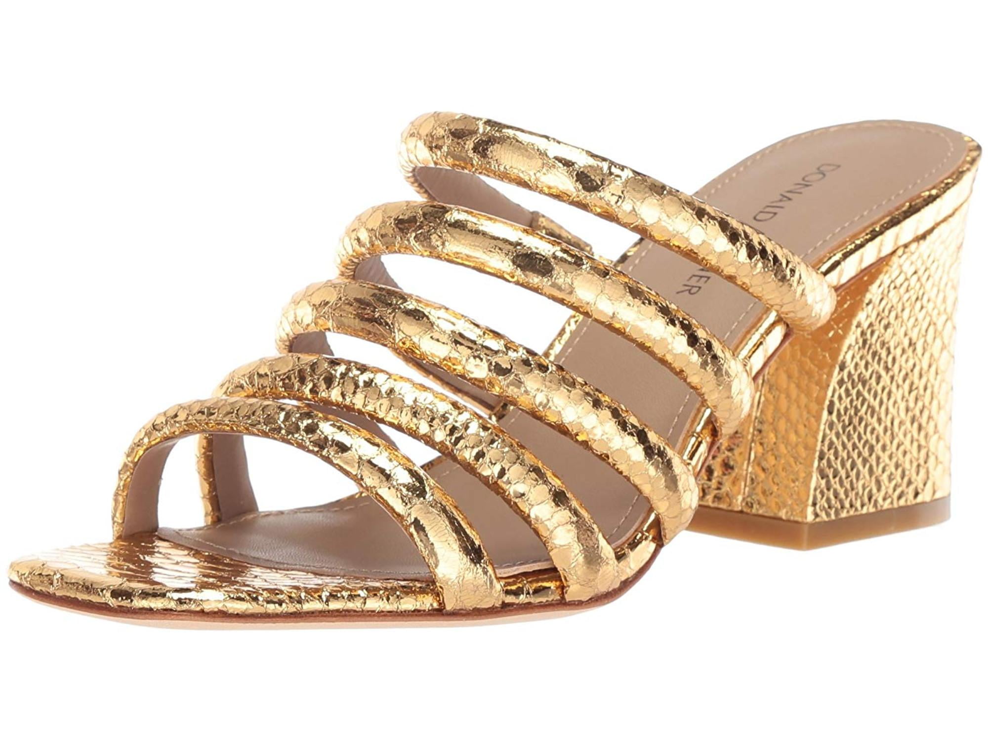 donald pliner gold dust sandals