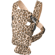 BabyBjorn Baby Carrier Mini, Cotton, Beige/Leopard