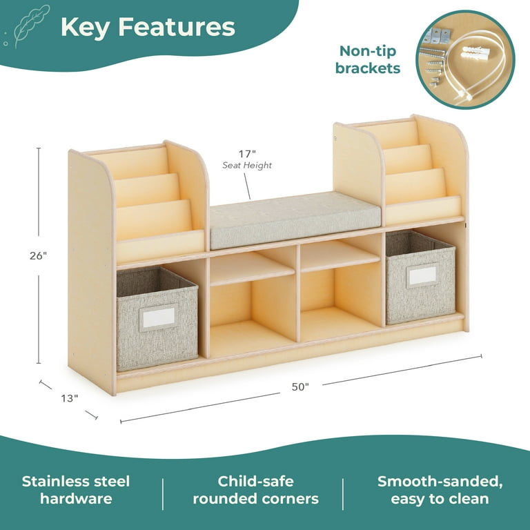 Free Shipping! Guidecraft EdQ Kids' Wood Furniture Bedroom
