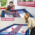 thumbnail image 4 of 5ft Multi-Function 5 in 1 Steady Combo Game Table, Hockey Table,, Pool Table, Table Tennis Table, 4 of 8