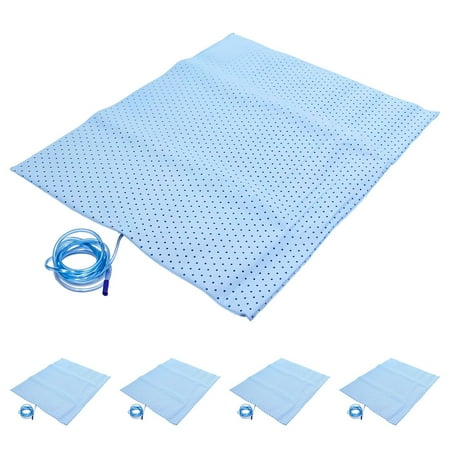 Blue Floor Buddy Suction Mat, Waterproof with Internal Tubing, 5 Count, 36 x 48 in
