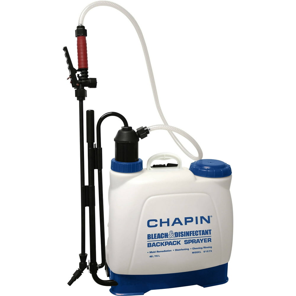 Chapin 61575 4Gallon Bleach and Disinfectant Euro Style Backpack