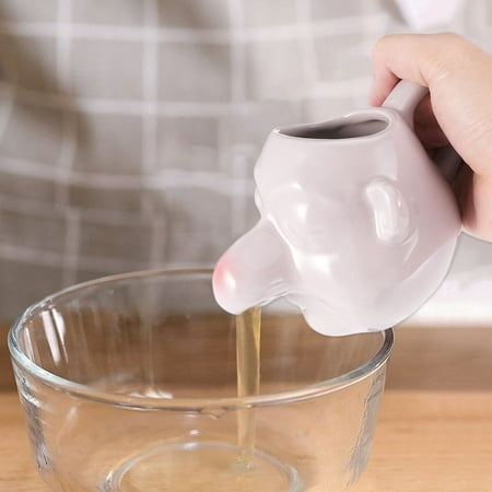 

WHAMVOX Ceramic Egg White Separator for Kitchen Use Hand Wash Only 1pc White Small Tool