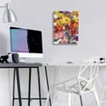 thumbnail image 2 of Epic Art 'Fresh Floral II' by Tim O'Toole, Acrylic Glass Wall Art, 12"x16", 2 of 2