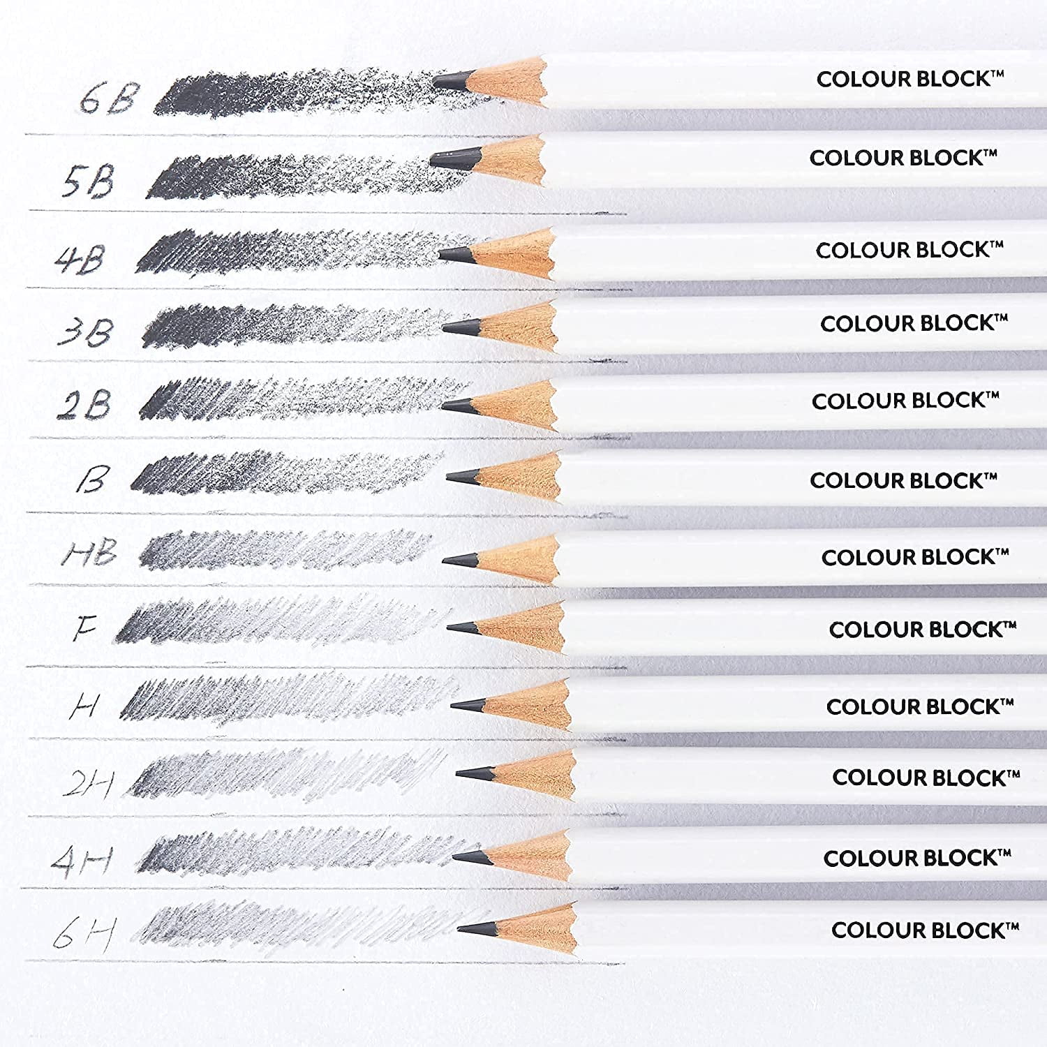 COLOUR BLOCK 37pc Sketching Travel Art Set with 60-Sheet Pad, Pencils, Charcoal, Graphite Sticks, and Tools for Artists on the go