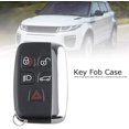 thumbnail image 2 of Boîtier de Clé de Voiture à Distance 5 Boutons Smart Voiture à Distance Porte-Clés Coque de Couverture Adaptée pour Land-Rover Range-Rover, 2 of 5