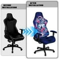 thumbnail image 5 of Xoenoiee Wolf Rose Butterfly Forest Pattern Computer Game Chair Covers with Armrest Cover Washable Computer Chair Slipcovers Removable Kitchen Chair Covers for Home Kitchen Restaurant, 5 of 7