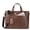 Brown, variant on Leather Laptop Briefcase for Men 15.6-inch Laptop Messenger Bags Waterproof Vintage Mens Briefcase for Computer Office Work Satchel Bag,Navy