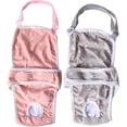 thumbnail image 2 of HQREA Washable Female Dog Diapers with Adjustable Strap Puppy French Bulldog Clothes, 2 of 7