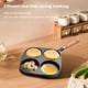 thumbnail image 4 of Sartén para Fritos Tortillas Olla Panqueques Hierro Fundido 4 Tazas Con, 4 of 9