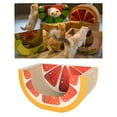 thumbnail image 3 of Casa para gatos de cartón corrugado, juguete de frutas para rascar, ideal para sofá de exterior. Pomelo, 3 of 9