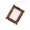 B, variant on European-Look Photo Frame with Raised Flower Motifs, Contoured Border, and Gold-Colored Portrait Presentation Display