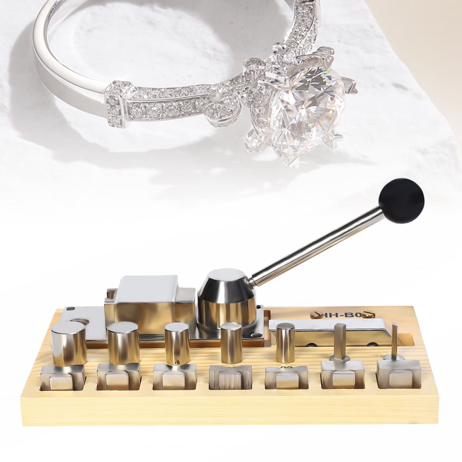NG NOPTEG ring earring bending tool machine - ring bender jewelry making tool  rings repair bracelets shaping kit