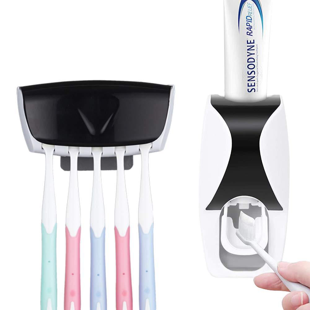 2pcs Toothbrush Holder Transparent Hook Plug Stand Toilet Shaver Rack Razor s6 