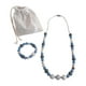 thumbnail image 1 of MOLA Collar y Pulsera mordedera sensorial Azul Baby Cuentas de silicón Grado alimenticio Mola BM/collar y pulsera/silicón/Azul, 1 of 4
