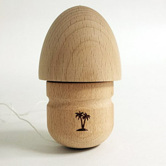 Bahama Kendama Mushroom 'pill' style kendama- Natural