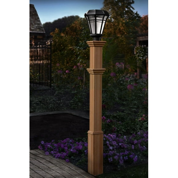 Vita Burton, Embossed Vinyl Lamp Post, Brown, VA94431
