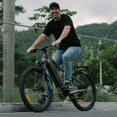 thumbnail image 2 of 5TH WHEEL 27.5" Tire 500W Motor Electric Bike with Rear Rack for Adults, 48V 14.7Ah Removable Battery E-bike, Electric Mountain Bicycle with Shimano 7 Speed, UL2849, 2 of 7