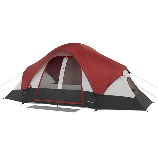 Ozark Trail 8 Person Modified Dome Tent With Rear Window Walmart Com Walmart Com