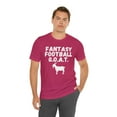 thumbnail image 6 of Funny Fantasy Football GOAT Shirt, Funny Fantasy Football Guru T-Shirt, 6 of 12