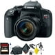 thumbnail image 1 of Canon EOS Rebel T7i DSLR Camera with 18-55mm Lens + 64GB Memory Card + Mega Accessory Kit + 1 Year Warranty Canon 1894C002, 1 of 3