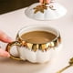 thumbnail image 1 of Aparatos de cocina, Accesorios de cocina, Utensilios de cocina, Utensilios de cocina Taza de cerámica Taza de calabaza de Halloween de alto valor Taza de café con tapa Tazón de cerámica, 1 of 6