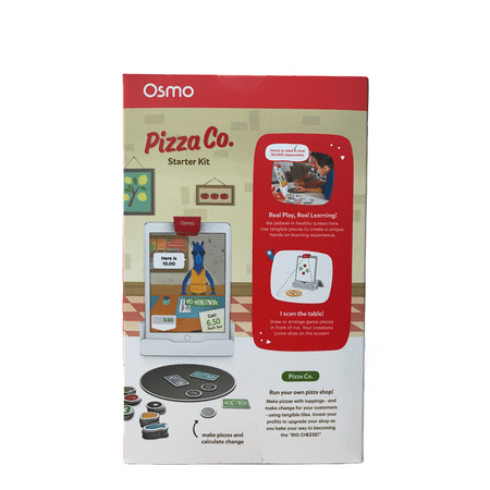 Osmo - Pizza Co. Starter Kit for iPad - Ages 5-12 - Communication & Money Skills, Business Math (Osmo Base Included)