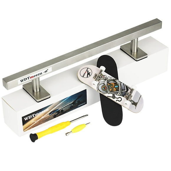 Set de monopatín WDTMEEZU, diapasón de madera con raíl