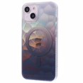 thumbnail image 3 of KAIYANG Serie MP para iPhone 14 Funda para teléfono móvil con degradado de TPU+acrílico, cubierta IMD de doble cara compatible con Ma Black Multicolor, 3 of 5