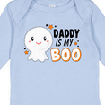 thumbnail image 4 of Inktastic Daddy is my Boo with Cute Ghost Boys or Girls Long Sleeve Baby Bodysuit, 4 of 5