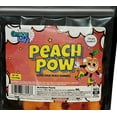 thumbnail image 6 of Omega Bursts Peach Pow – Super Sour Peach Gummies Candy – 6 oz Resealable Bag, 6 of 6